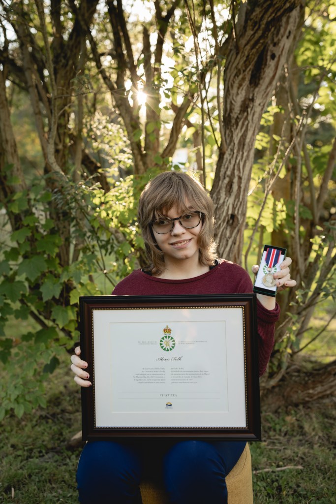 Alexis & her King Charles III Coronation Medal 